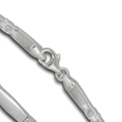 SilberDream Armband matt Zirkonia weiß 925er Silber 18,8cm Damen SDA447W