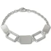 SilberDream Armband Square 925 Sterling Vollsilber 20cm SDA411