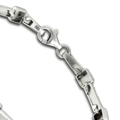 SilberDream Armband Square 925 Sterling Silber 19cm Silberarmband SDA475J