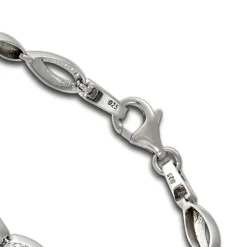 SilberDream Armband Tropfen Zirkonia weiß 925er Silber 18,5cm Damen SDA476W