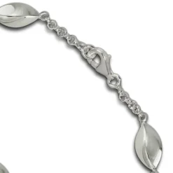 SilberDream Armband Wave 925 Sterling Silber 19,5cm SDA410