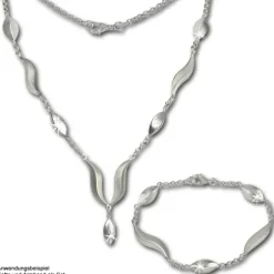SilberDream Armband Wave 925 Sterling Silber 19,5cm SDA410