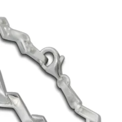 SilberDream Armband Zick-Zack 925er Silber 19cm Silberarmband SDA440J
