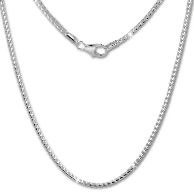 SilberDream Bingokette 925er Silber Halskette 70cm Kette SDK20470