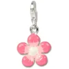 SilberDream Charm Blümchen Armband Anhänger 925 Silber FC3139