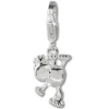 SilberDream Charm Froschkönig Armband Anhänger 925 Silber FC3133