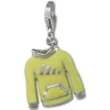 SilberDream Charm Kapuzenpullover gelb 925er Armband Anhänger FC885Y