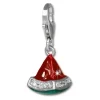 SilberDream Charm Melone Zirkonia Kristall 925 Armband Anhänger FC3141