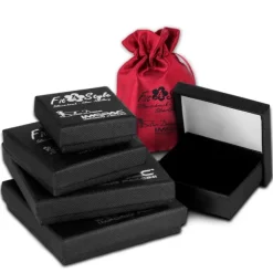 SilberDream Charm Muster Kugel Set mit Kette 925 Silber FCA121