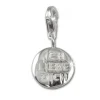 SilberDream Charm Plakette Liebe Armband Anhänger FC3067