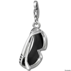 SilberDream Charm Sonnenbrille LADY 925er Armband Anhänger FC656