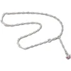 SilberDream 26cm Fußkette Schmetterling rosa 925er Silber SDF017A