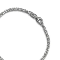 SilberDream 15,5cm Kinder Armband Schmetterling Silber SDA011