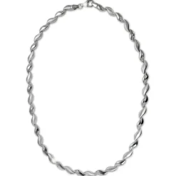 SilberDream Collier Glamour Zirkonia weiß 925er Silber 44,5cm Kette SDK4808W