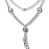 SilberDream Collier Kette Drop 925 Silber 45cm Halskette SDK413