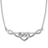 SilberDream Collier Kette Tribal Herz 925 Sterling Silber 45cm SDK50045J