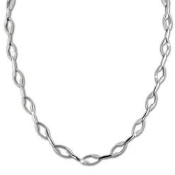 SilberDream Collier Kette Ranke 925er Silber 45cm Damen Halskette SDK465J