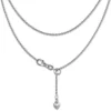 SilberDream Collier Kette Herz 925er Sterling Silber Damen 45cm SDK22645J