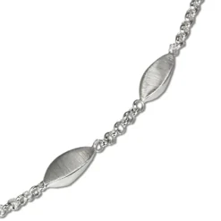 SilberDream Collier Kette Tropfen 925 Silber 44,5cm Halskette SDK414