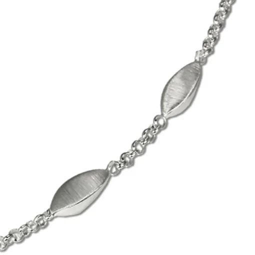 SilberDream Collier Kette Tropfen 925 Silber 44,5cm Halskette SDK414
