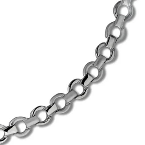 SilberDream Collier Kette rund 925 Silber 44cm Halskette SDK439J