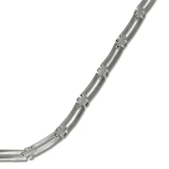 SilberDream Collier Kette Trendy 925 Silber 45,5cm Halskette SDK407