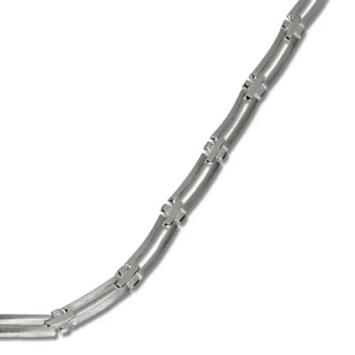 SilberDream Collier Kette Trendy 925 Silber 45,5cm Halskette SDK407
