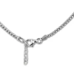 SilberDream Collier Kette Kugeln 925 Sterling Silber Damen 44cm-47cm SDK11045J