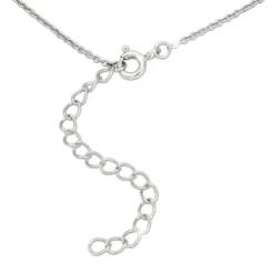 SilberDream Collier Kette Handzeichen Daumen hoch 925 Silber 46cm SDK50944J