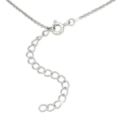 SilberDream Collier Kette Handzeichen Daumen hoch 925 Silber 46cm SDK50944J