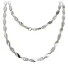 SilberDream Collier Tropfen 925 Silber cutt matt 45cm Kette SDK4794O