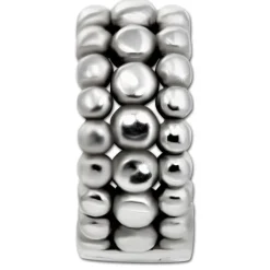 SilberDream Creole Blow 925er Sterling Silber Damen Ohrringe SDO4416J