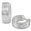 SilberDream Creole Herz 925 Sterling Silber Damen Ohrring SDO373S