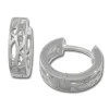 SilberDream Creole Muster 925 Sterling Silber Ohrring SDO3305