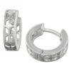 SilberDream Creole Muster Blume 925 Sterling Silber Ohrring SDO3415
