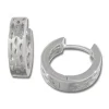 SilberDream Creole Muster Dots 925 Sterling Silber Ohrring SDO3375