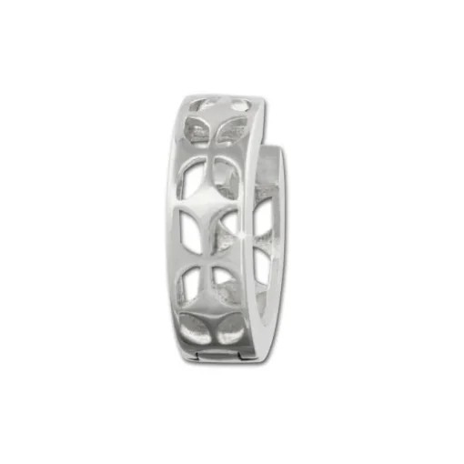 SilberDream Creole Muster Blume 925 Sterling Silber Ohrring SDO3415
