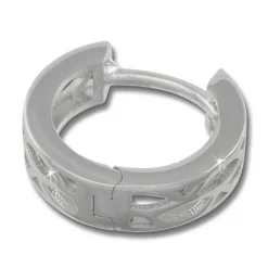 SilberDream Creole Muster 925 Sterling Silber Ohrring SDO3305