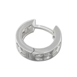 SilberDream Creole Muster Blume 925 Sterling Silber Ohrring SDO3415