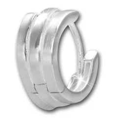 SilberDream Creole Return 16mm 925 Sterling Silber Ohrring SDO4278J