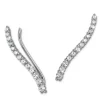 SilberDream Ear Cuff 13 kleine Zirkonias Ohrringe Ohrklemme 925 Silber GSO455W