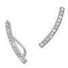 SilberDream Ear Cuff 12 kleine Zirkonias Ohrringe Ohrklemme 925 Silber GSO460W