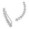 SilberDream Ear Cuff 11 Zirkonias Ohrringe Ohrklemme 925 Silber GSO415W