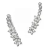 SilberDream Ear Cuff Blumenranke Ohrringe Ohrklemme 925 Sterling Silber GSO461W