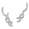 SilberDream Ear Cuff Welle Ohrringe Ohrklemme 925 Sterling Silber GSO462W
