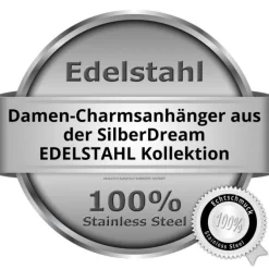 SilberDream Edelstahl Anhänger Fee - Telefon, Taschen- Anhänger FC4002