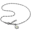 SilberDream Fußkette Blümchen 27cm 925 Sterling Silber SDF2204J