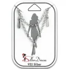SilberDream Fußkette Blätter 25cm 925 Sterling Silber Damen SDF5045J