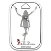 SilberDream Fußkette Dangle Kugeln 25cm 925 Sterling Silber Damen SDF5165J
