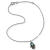 SilberDream Fußkette Indische Hand 25cm Damenschmuck 925er Silber SDF8002T